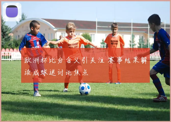 欧洲杯比分含义引关注 赛事结果解读成球迷讨论焦点