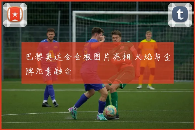 巴黎奥运会会徽图片亮相 火焰与金牌元素融合